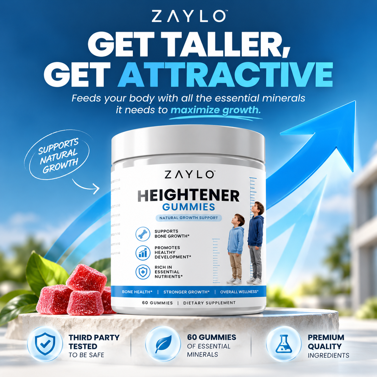 Heightener Gummies