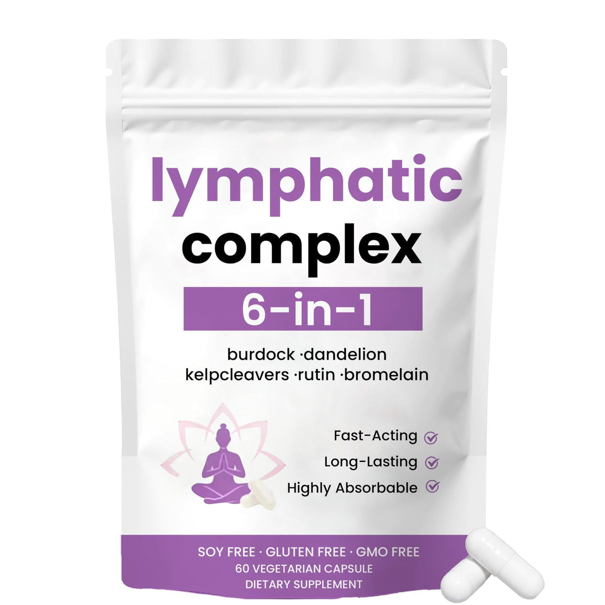 Lymphatic System Support Capsules