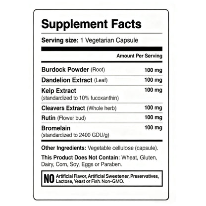Lymphatic System Support Capsules